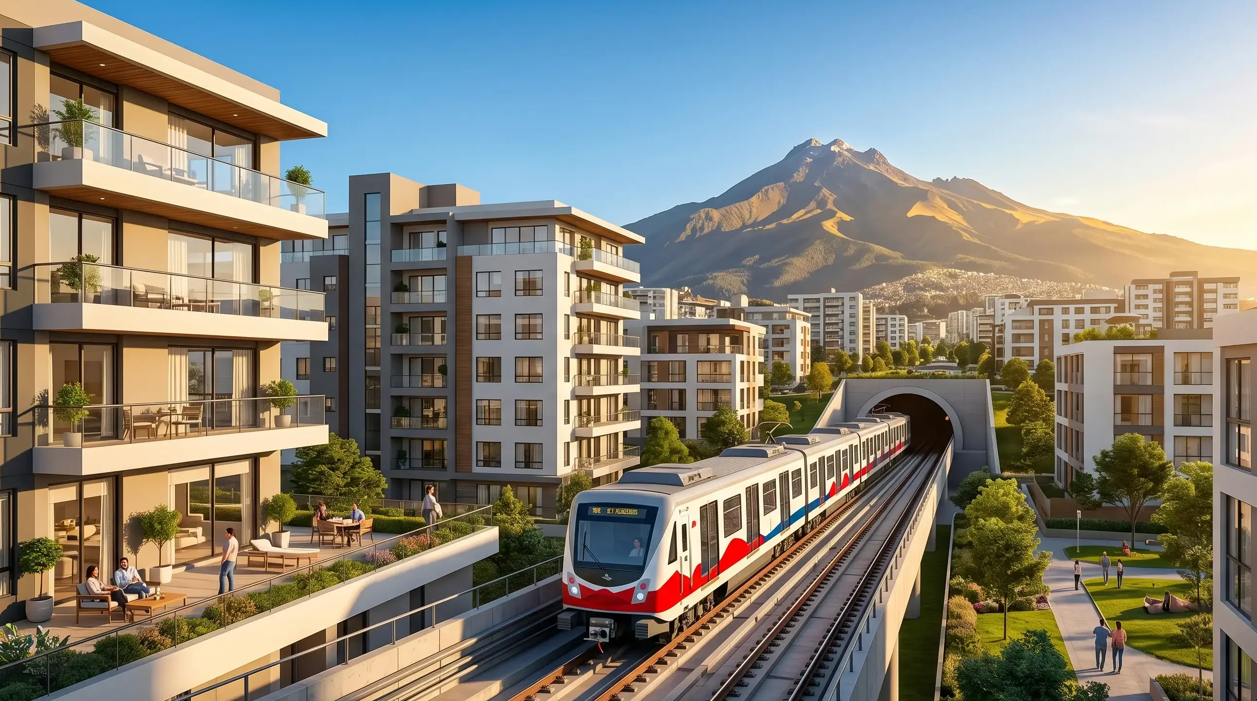 Impacto del Metro de Quito en los precios de arriendo Ecuador
